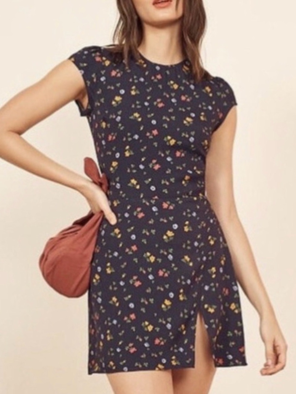 Reformation Lena Dress in Cecilia Print